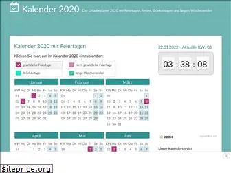 kalender-2020.net