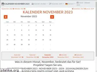 kalender-november.com