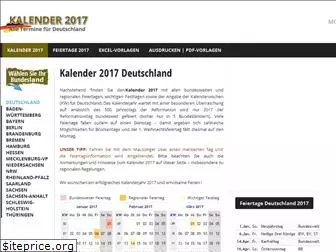 kalender2017.de