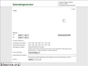 kalendergenerator.info