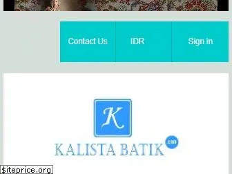 kalistabatik.com
