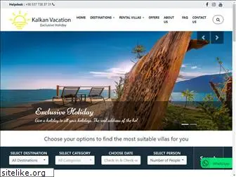 kalkanvacation.com