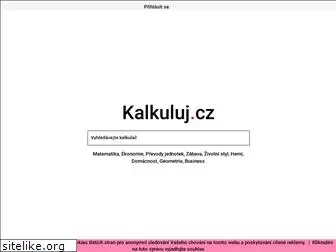 kalkuluj.cz