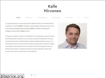 kallehirvonen.com