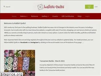 kallistiquilts.com