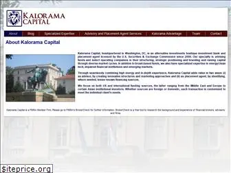 kaloramacapital.com