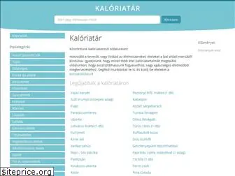 kaloriatar.hu