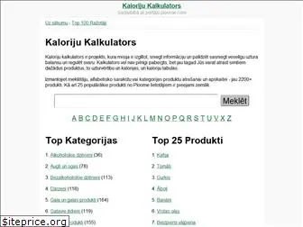 kalorijukalkulators.lv