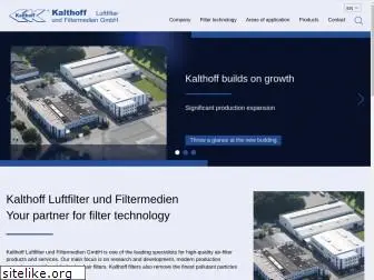 kalthoff-luftfilter.de