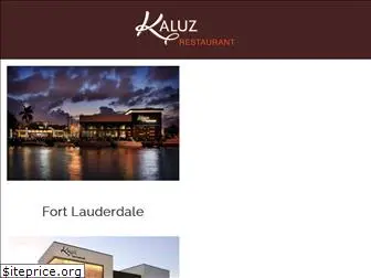 kaluzrestaurant.com