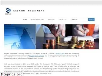 kalyani-investment.com