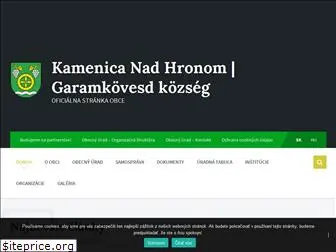 kamenicanadhronom.sk