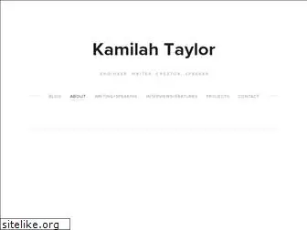 kamilahtaylor.com