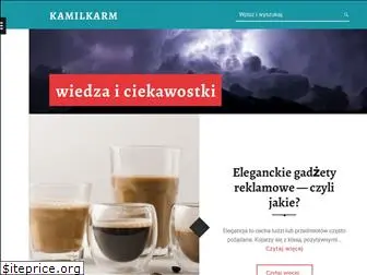 kamilkarm.pl
