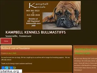 kampbellkennelsbullmastiffs.com