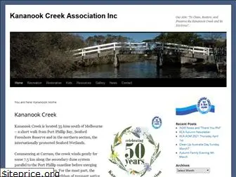 kananookcreekassociation.org