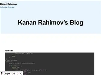 kananrahimov.com