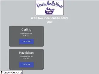 kanatanoodlehouse.com