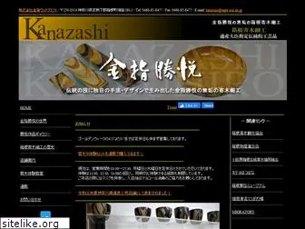 kanazashi-woodcraft.com