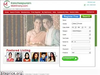 kancheepurammatrimony.com