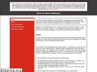 kanefurnituresettlement.com