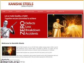 kanishksteels.in