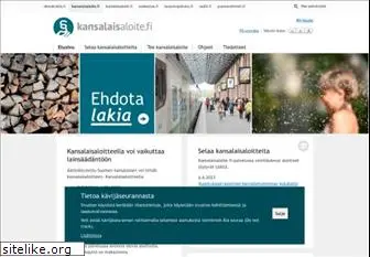 kansalaisaloite.fi