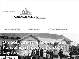 kansallisarkisto.fi