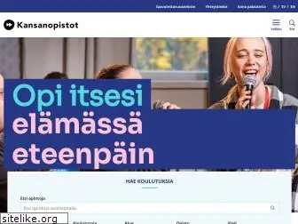 kansanopistot.fi