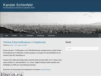 kanzleischoenfeld.com