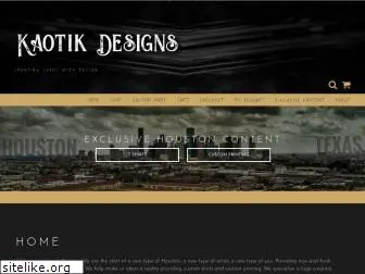 kaotikdesigns.com