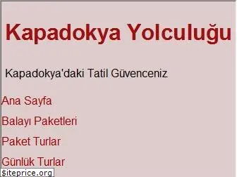 kapadokyayolculugu.com