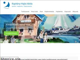 kapitanyhajosiskola.hu