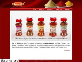 kapolspices.com