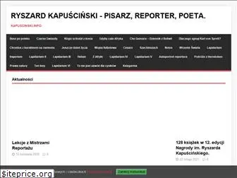 kapuscinski.info