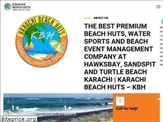 karachibeachhuts.com