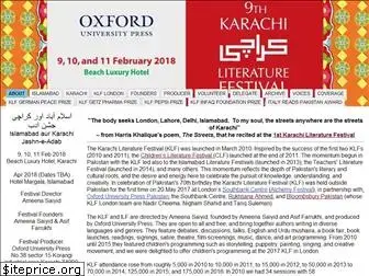 karachiliteraturefestival.org