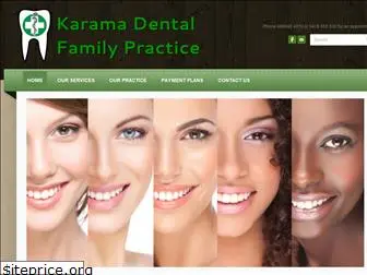 karamadental.com