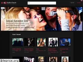 karaoke-4-free.com