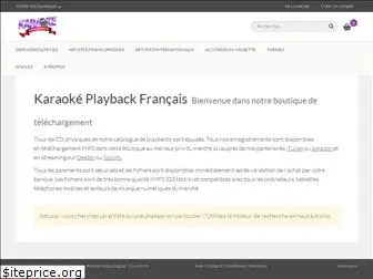karaoke-playback-francais.com