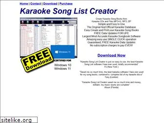 karaokelists.com