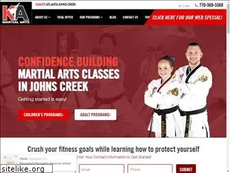 karateatlantajohnscreek.com