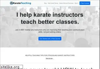 karateteaching.com