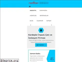 kardeslercatiizolasyon.com