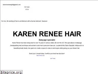 karenreneehairstylist.com