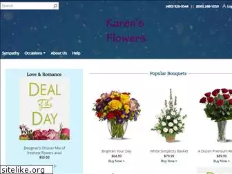 karensflowersmesa.com