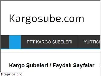 kargosube.com