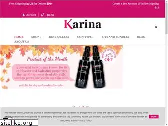 karinaproducts.com