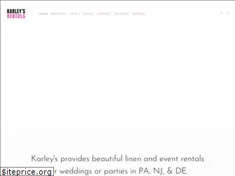 karleysrentals.com