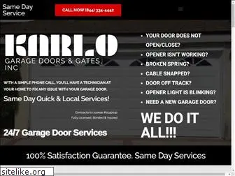 karlogaragedoorsandgates.com